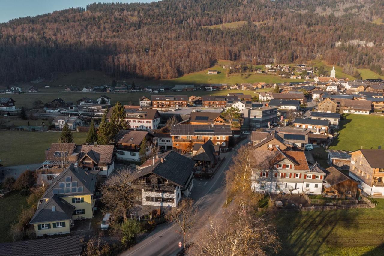 D'Alpenapartments Bezau Eksteriør billede